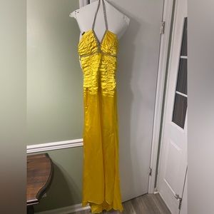 Gold Formal Dress